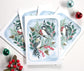 Set of Five Chickadee Holiday Cards