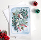 Holiday Card - Winter Chickadees