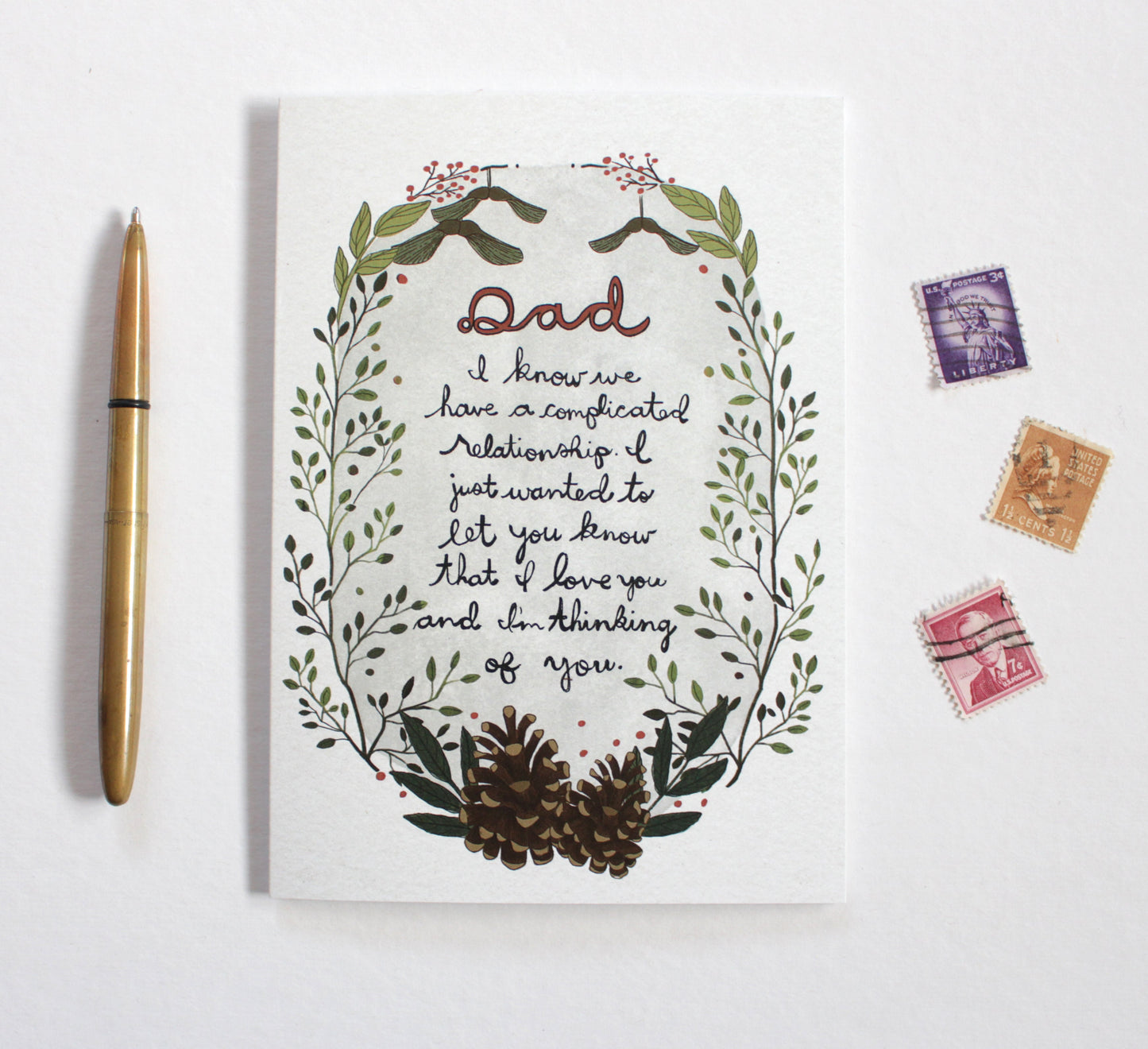 Father's Day Card - Complicated Father's Day Card