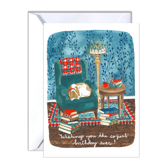 Birthday Card - Coziest Birthday