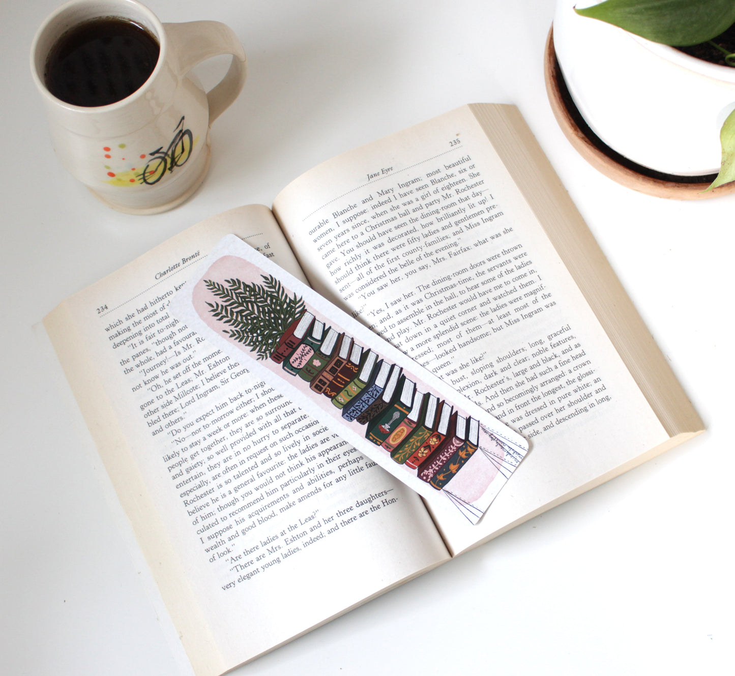 Mystical Crow and Books Bookmark