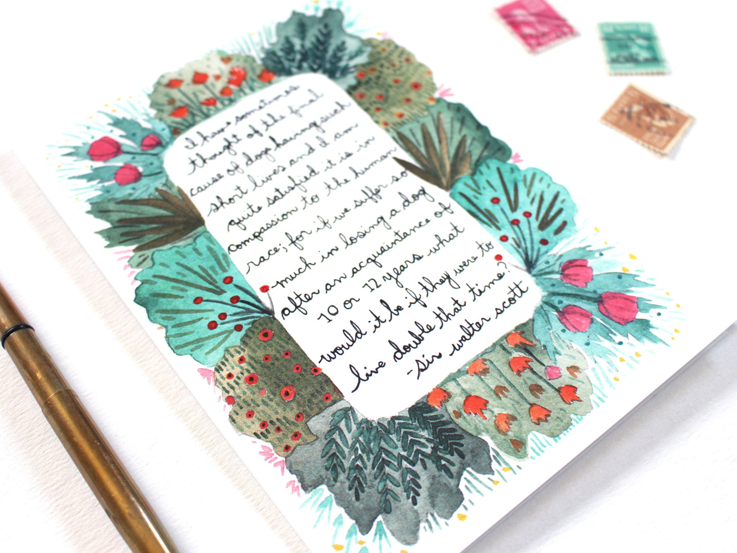 Sympathy Card - Dog Sympathy Card