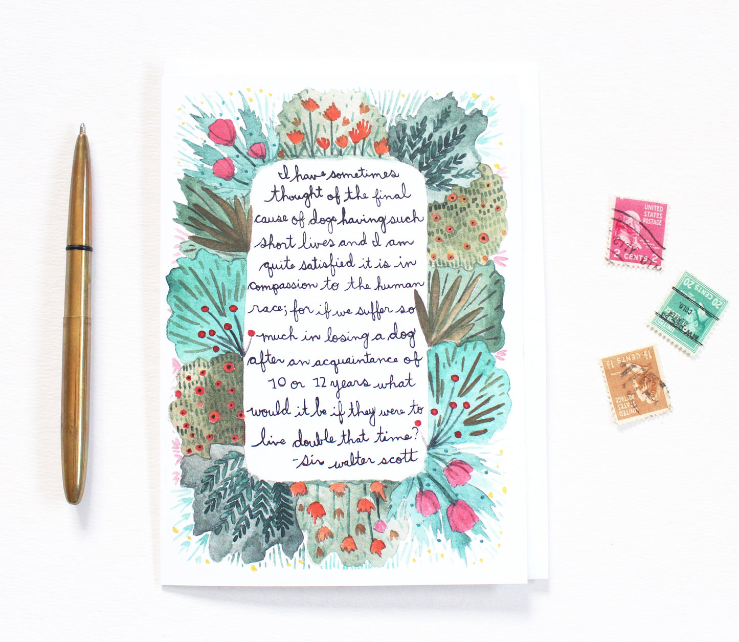 Sympathy Card - Dog Sympathy Card