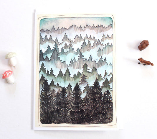 Greeting Card - Forest