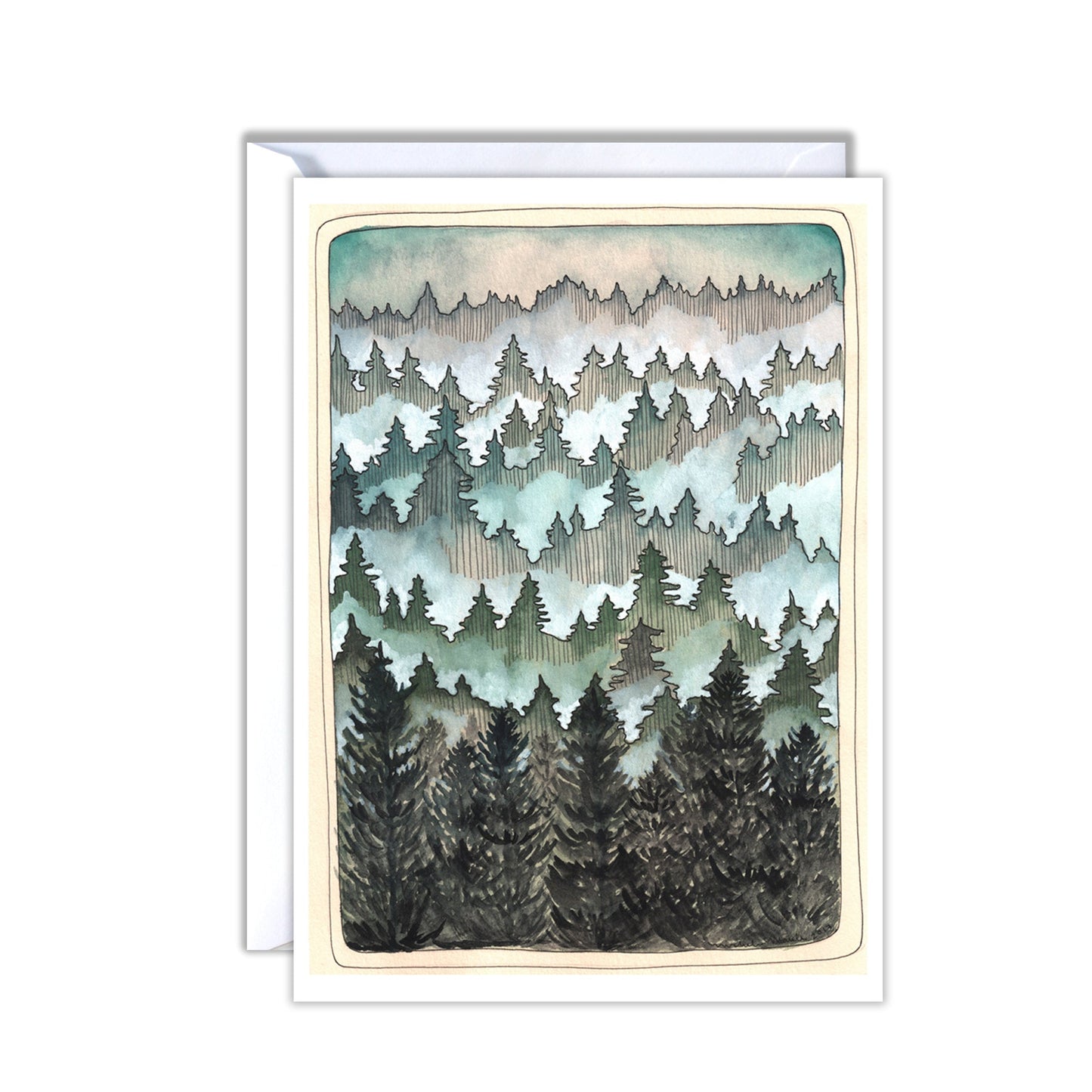Greeting Card - Forest