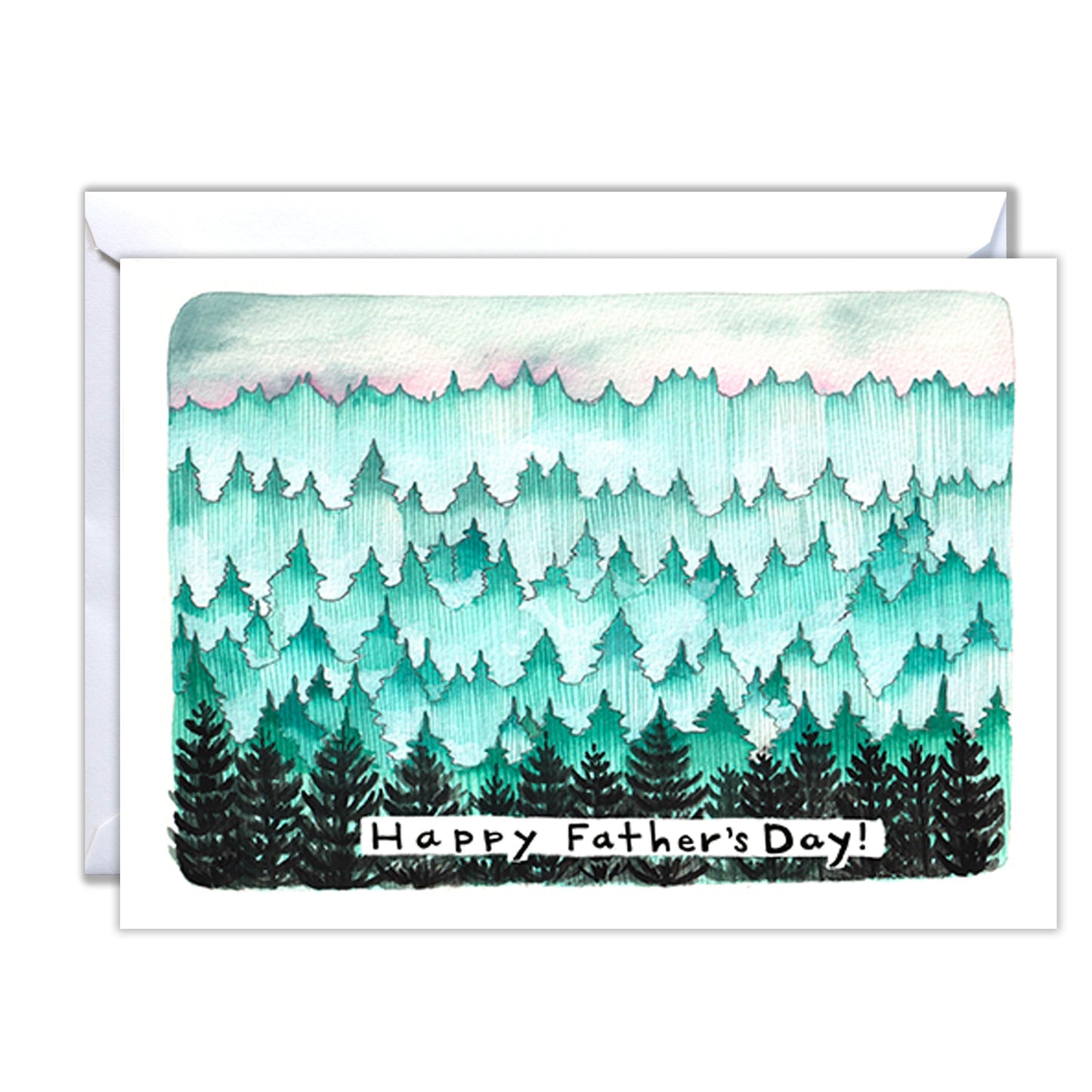 Father's Day Card - Pacific Northwest Forest
