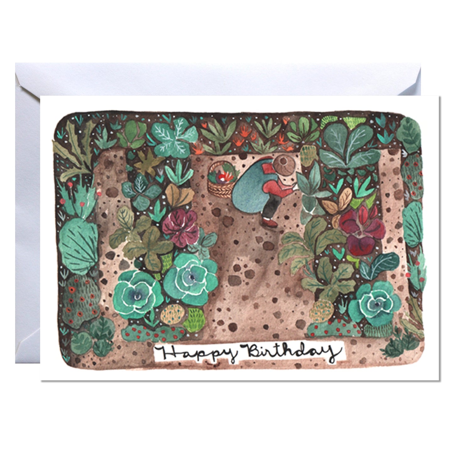 Birthday Card - Garden Birthday