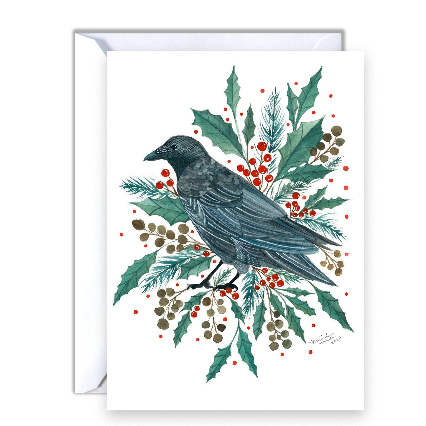 Holiday Card - Holiday Crow