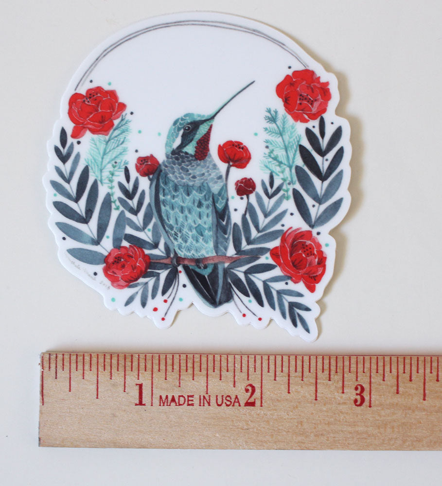 Single Sticker - Humming Bird