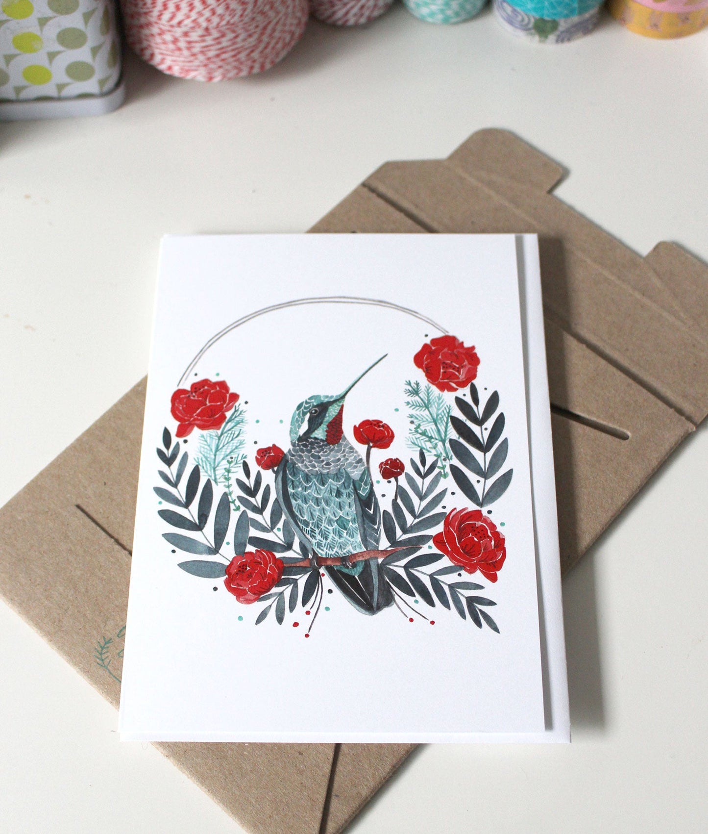 Humming Bird - Greeting Card
