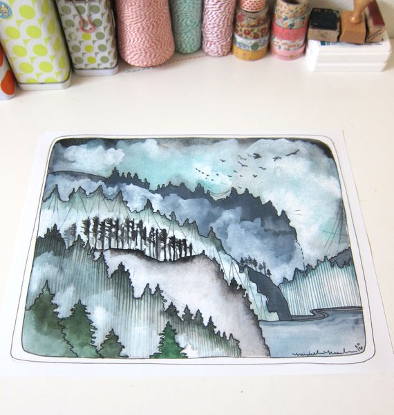 11x14 Print - Print NW Pacific Coast