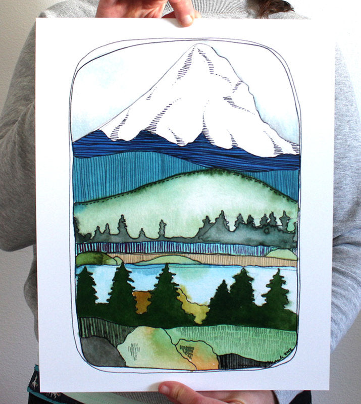 11x14 Print - Mt Hood