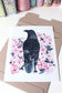 8x10 Print - Crow and Blossoms