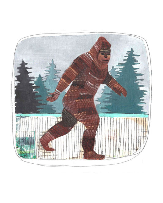 Sasquatch - 8x10" Print