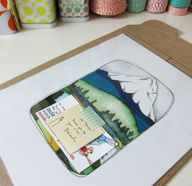 8x10 Print - Mt Hood