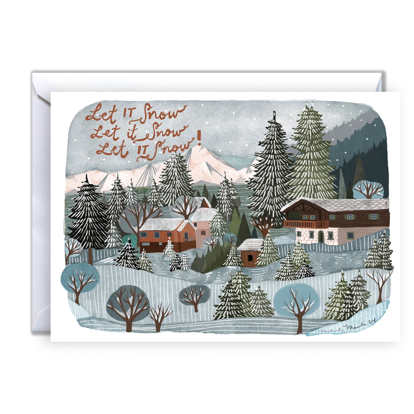 Holiday Card - Let it Snow, Let it Snow, Let it Snow