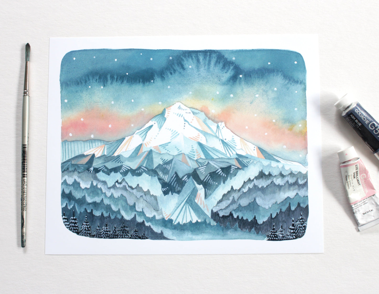 8x10 Print - Mt Hood Morning