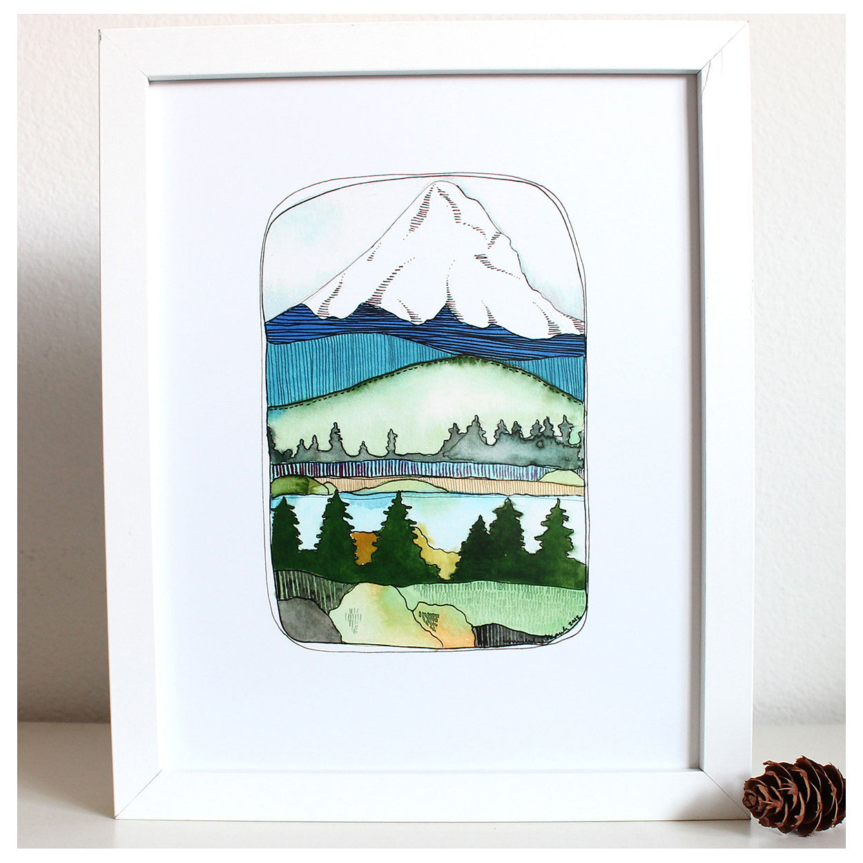 8x10 Print - Mt Hood