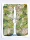 Original Watercolor Painting - Multnomah Falls
