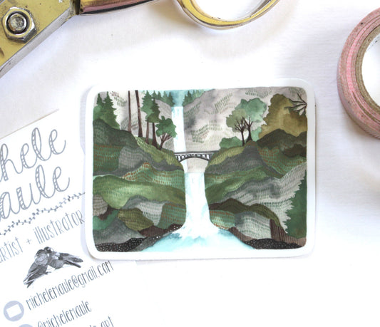 Single Sticker - Multnomah Falls