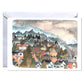 Portland Oregon Blank Greeting Card