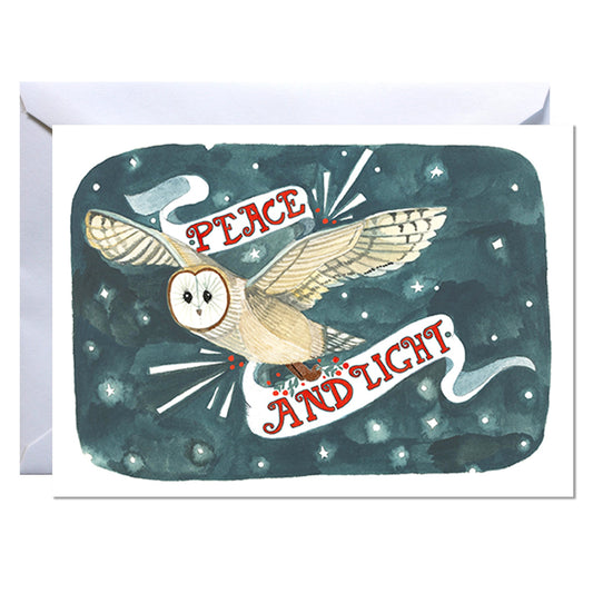 Holiday Card - Peace and Light