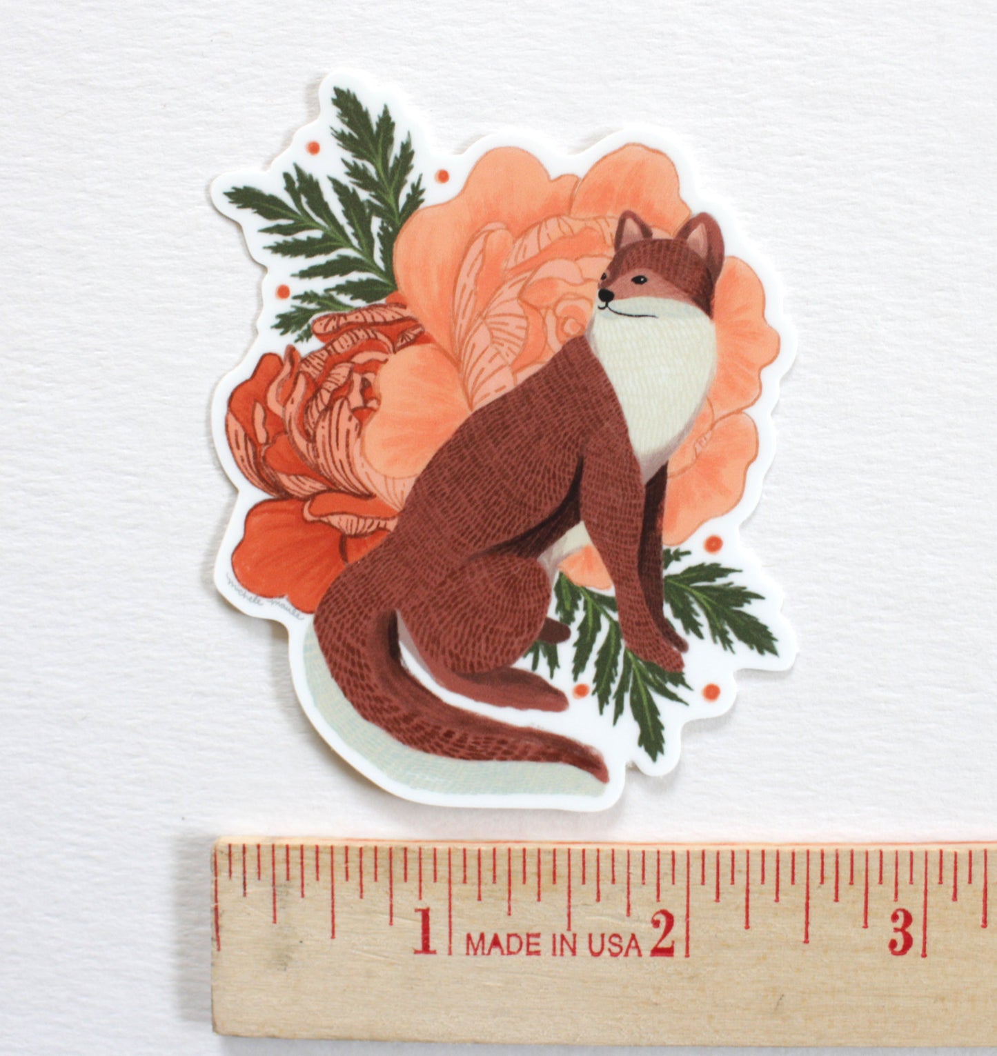 Single Sticker - Red Fox