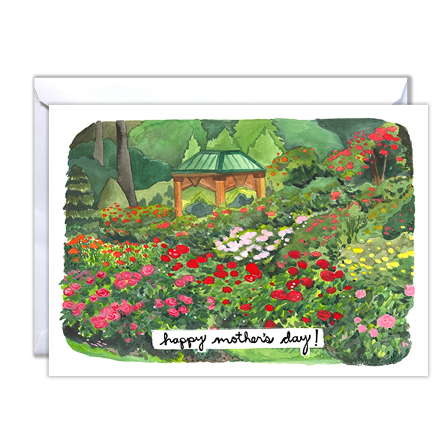 Mother's Day Card - Rose Garden