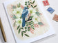 Hand Illustrated Scrub Jay Card - Perfect for Bird Watchers