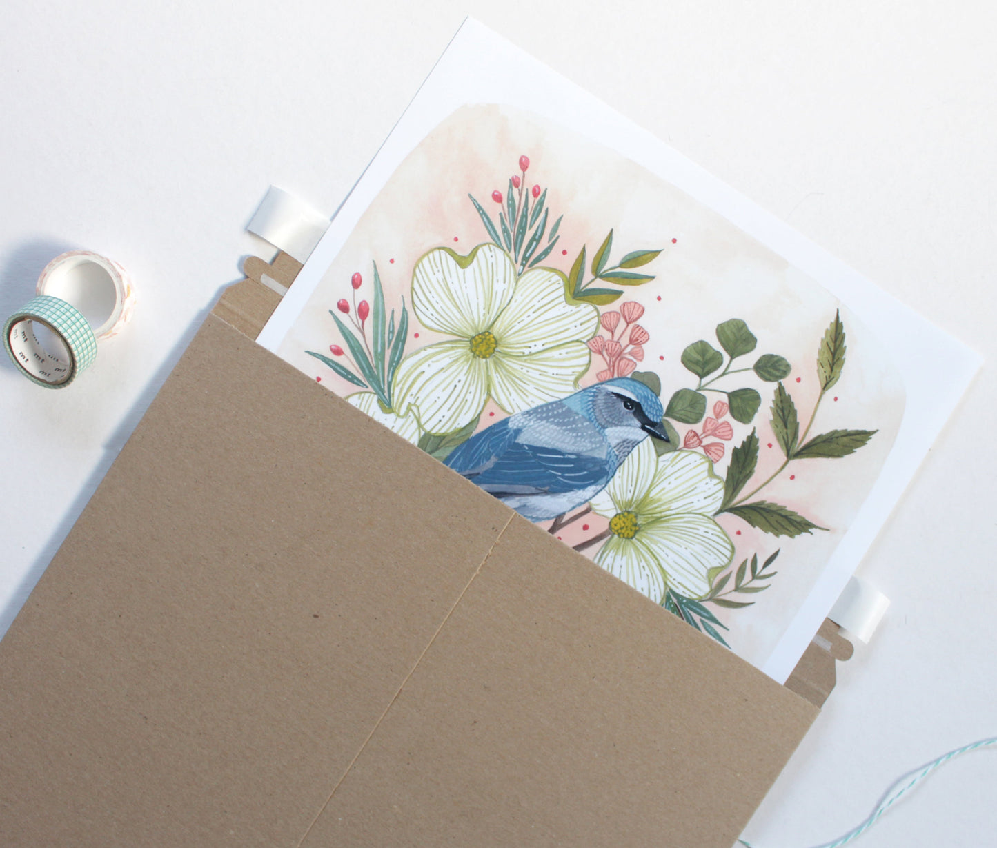 11x14 Print - Spring Scrub Jay