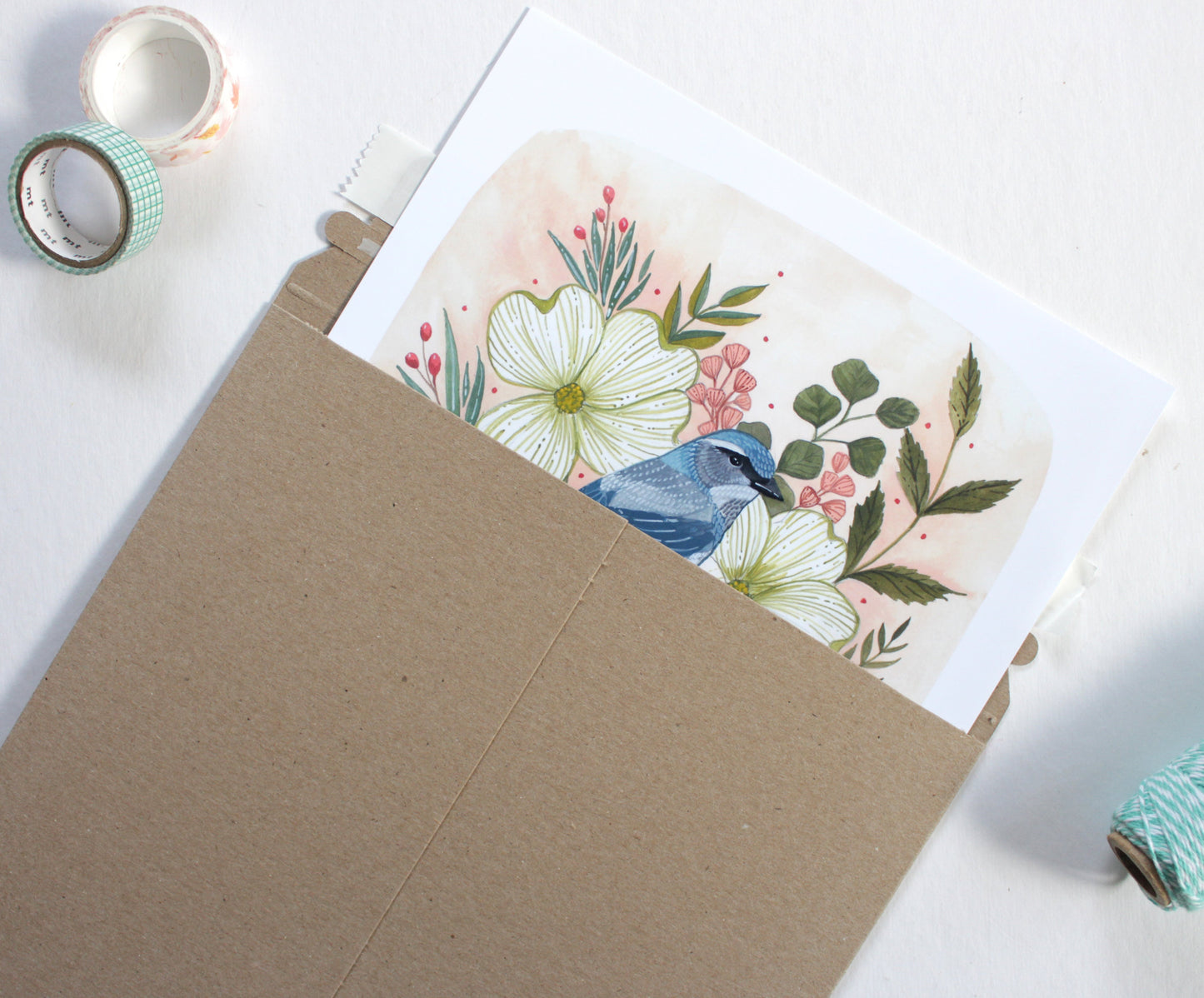 8x10 Print - Spring Scrub Jay