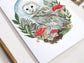 Greeting Card - Snow Owl