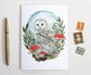 Greeting Card - Snow Owl