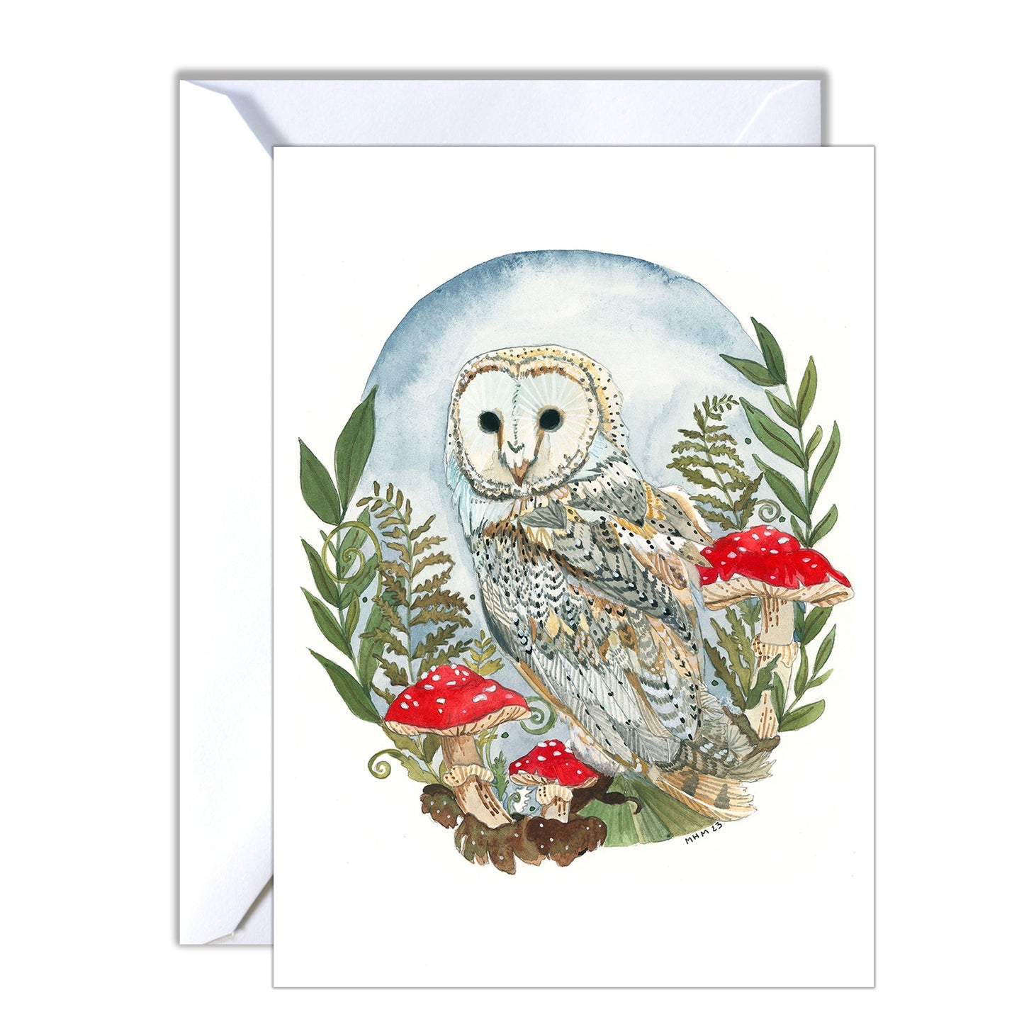 Greeting Card - Snow Owl