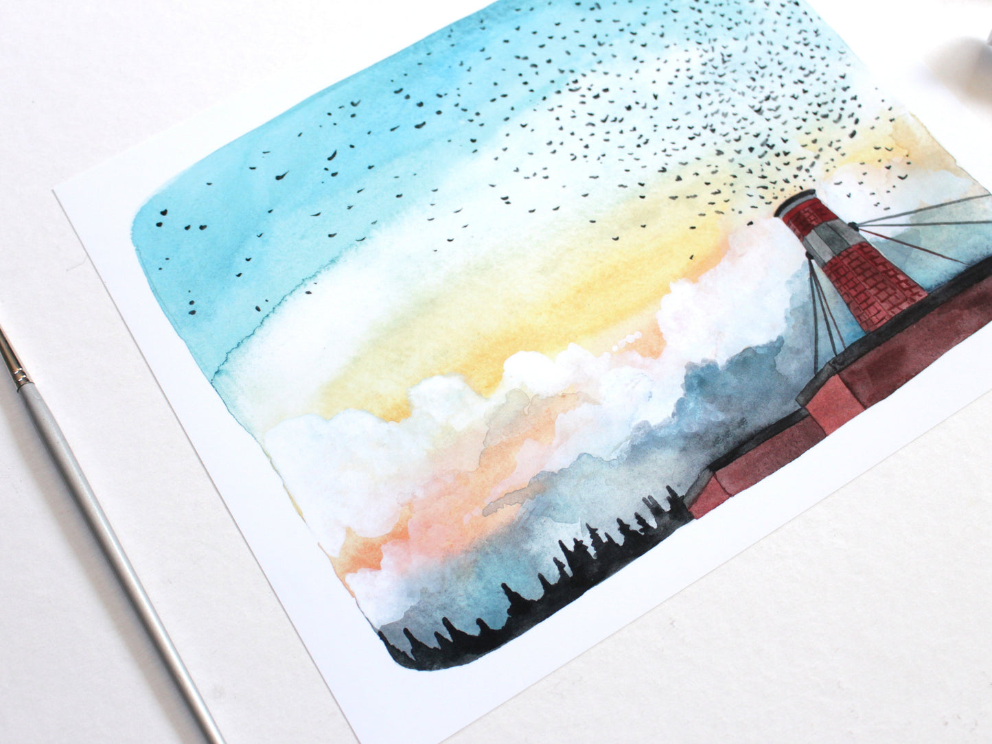 8x10 Print - Chapman Swifts at Dusk