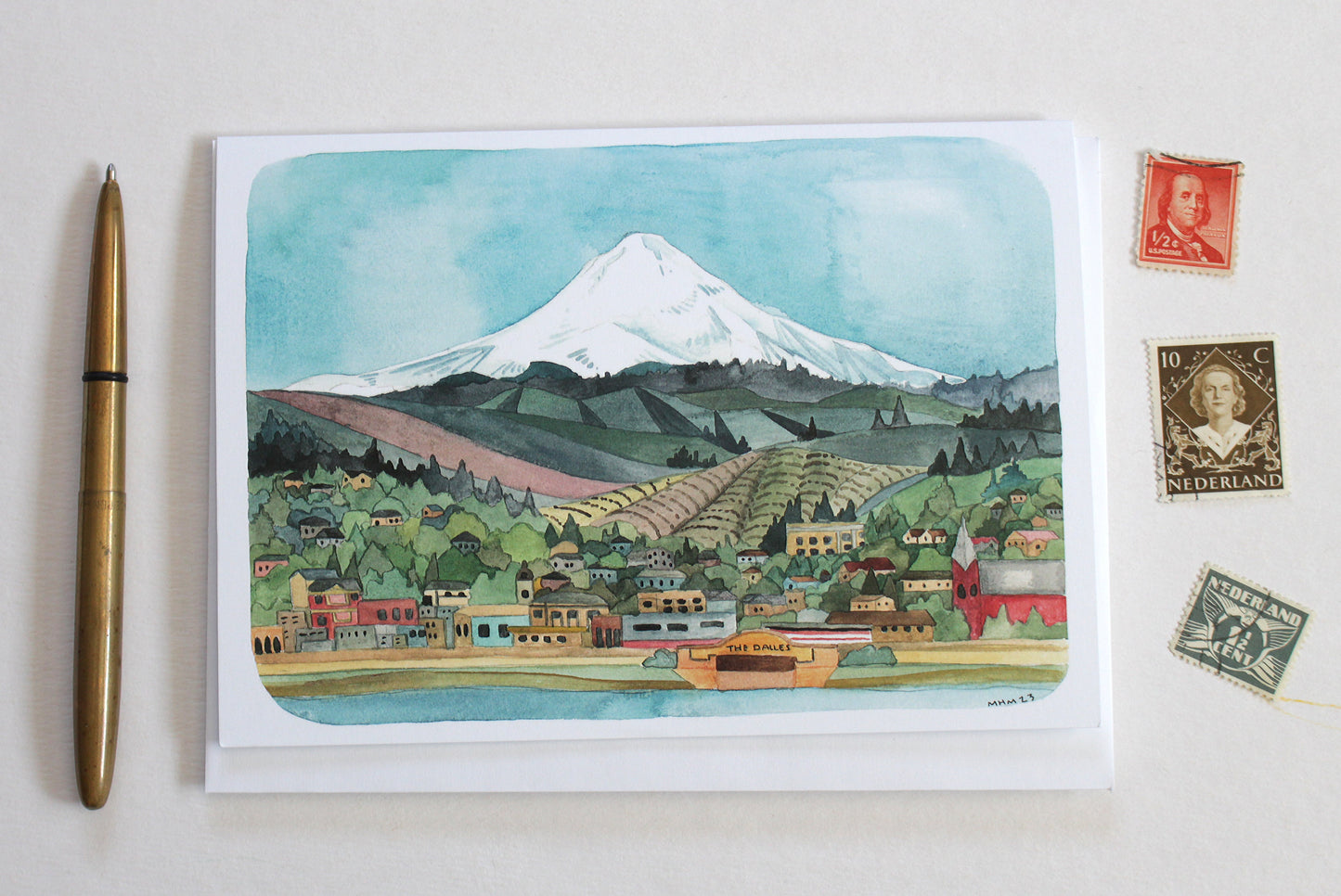 Greeting Card - The Dalles