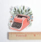 Single Sticker - Typewriter Sticker