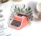 Single Sticker - Typewriter Sticker