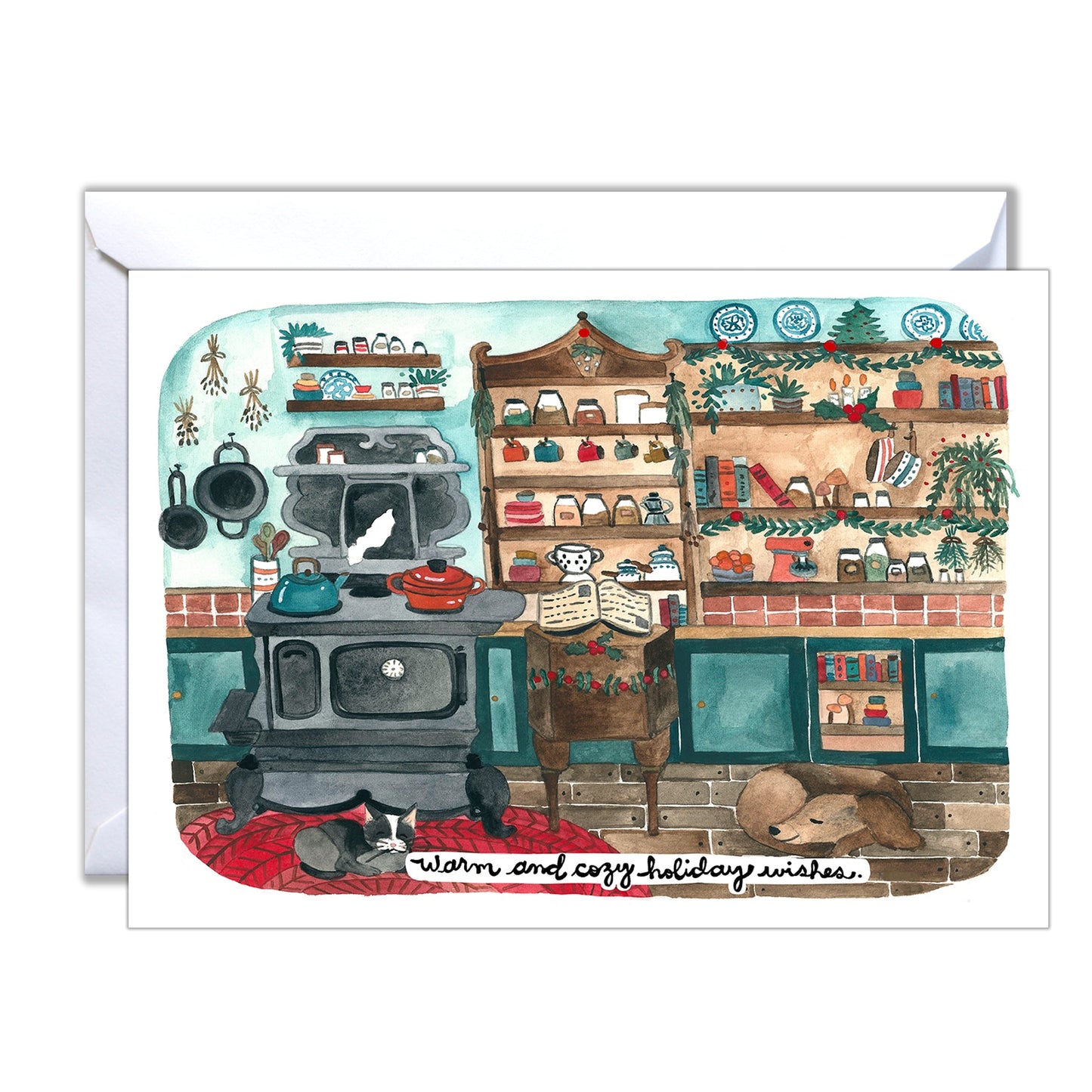 Holiday Card - Warm and Cozy Holiday Wishes