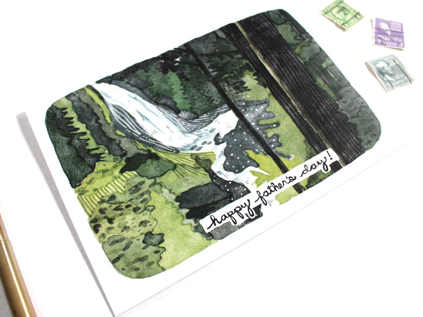 Father's Day Card - Wachella Falls