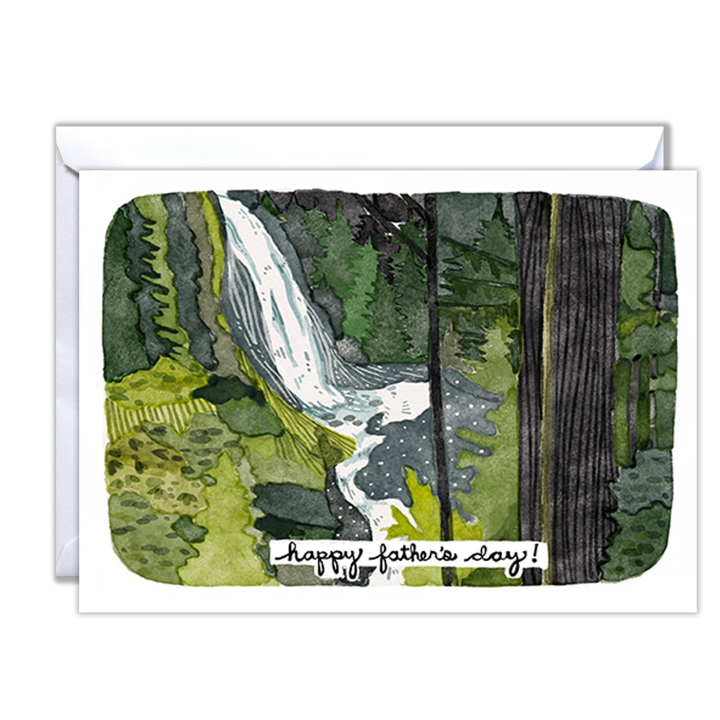 Father's Day Card - Wachella Falls